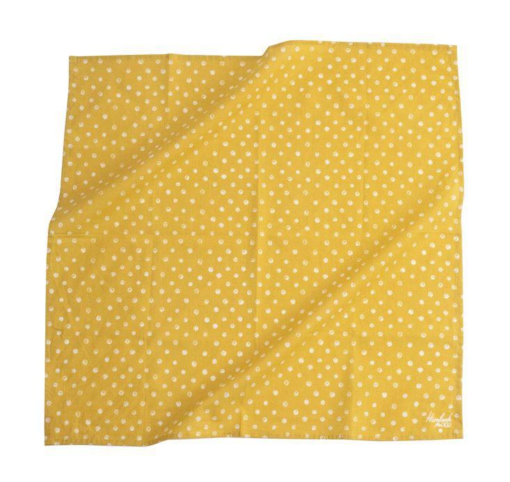 Bandana - Ellis in Mustard Yellow (Discontinued Design) by Hemlock Goods