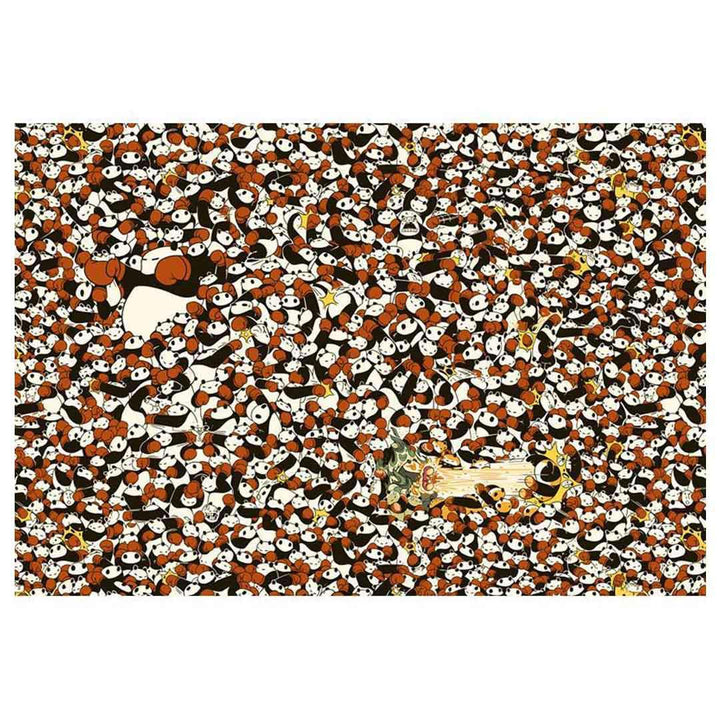 Art Print - 13x19 - Pandamonium by Punching Pandas