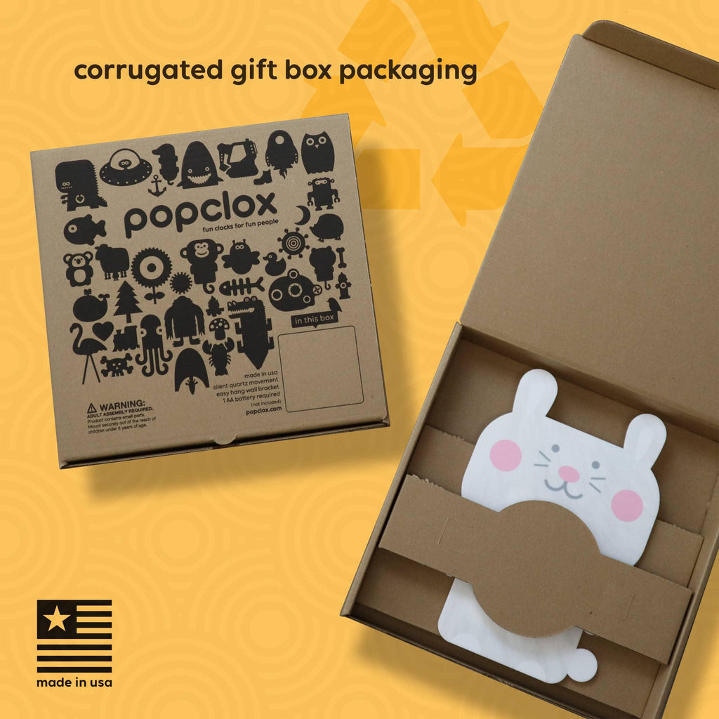 Acrylic Clock -  Giraffe Pendulum by Popclox