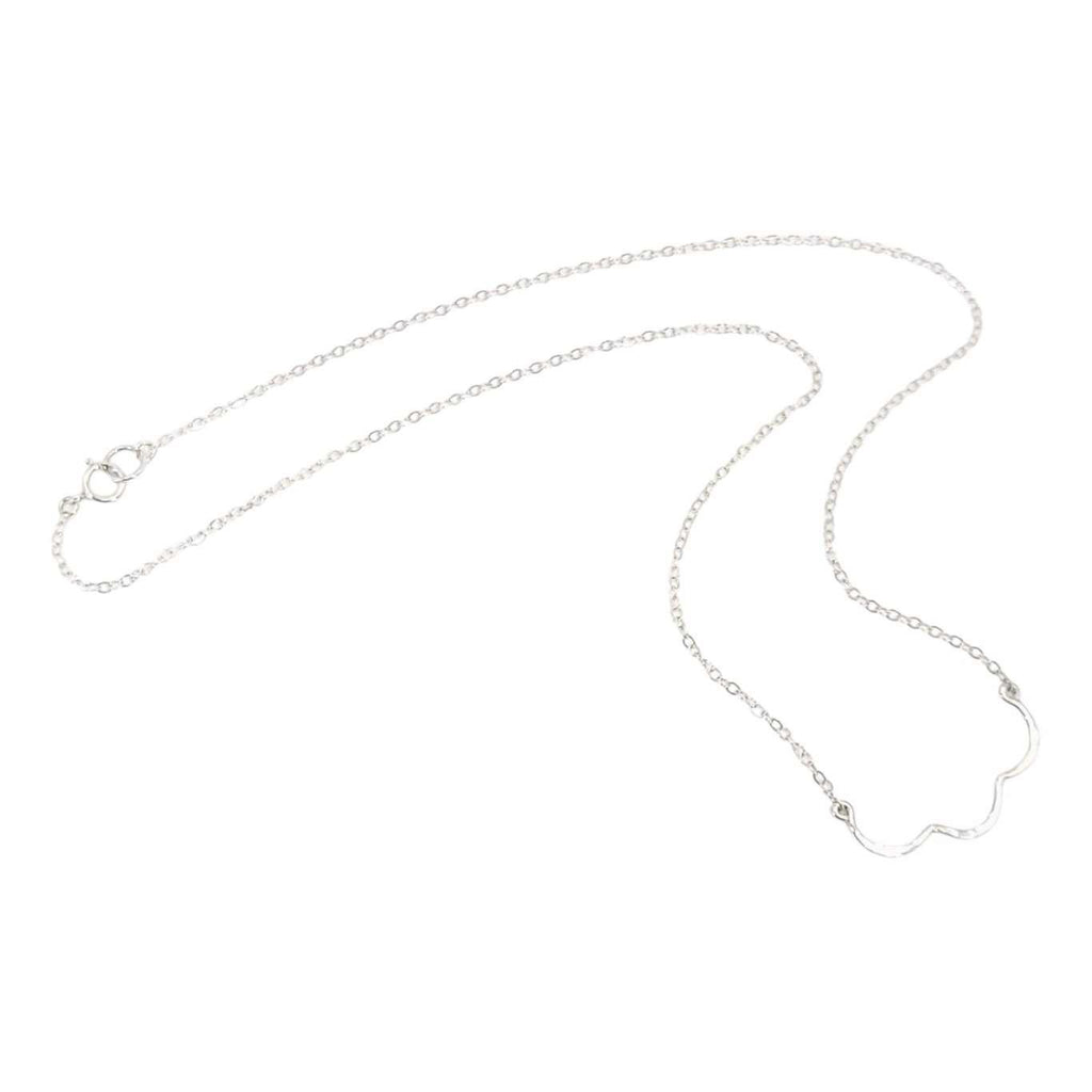 Necklace - Scallop (Sterling Silver) by Foamy Wader