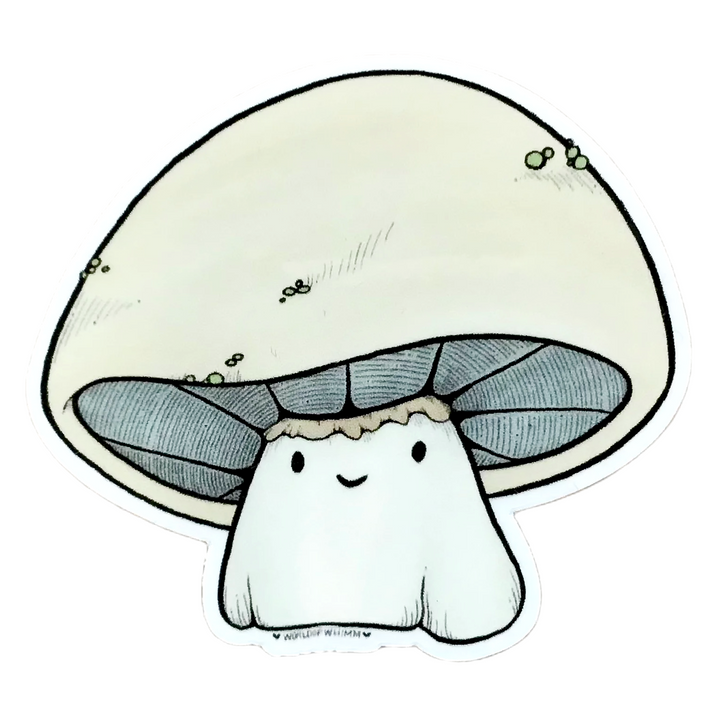 Sticker - Button Mushroom by World of Whimm
