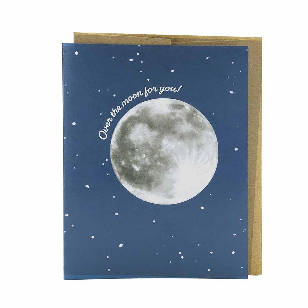 Card - Love & Friends - Over the Moon for You by Orange Twist