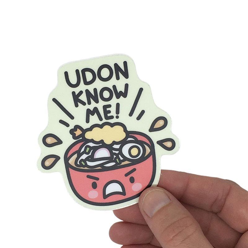 Vinyl Stickers - UDON Know Me by Mis0 Happy