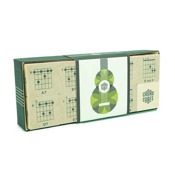 Blocks - Guitar Chord Cubes (Set of 10) by Uncle Goose