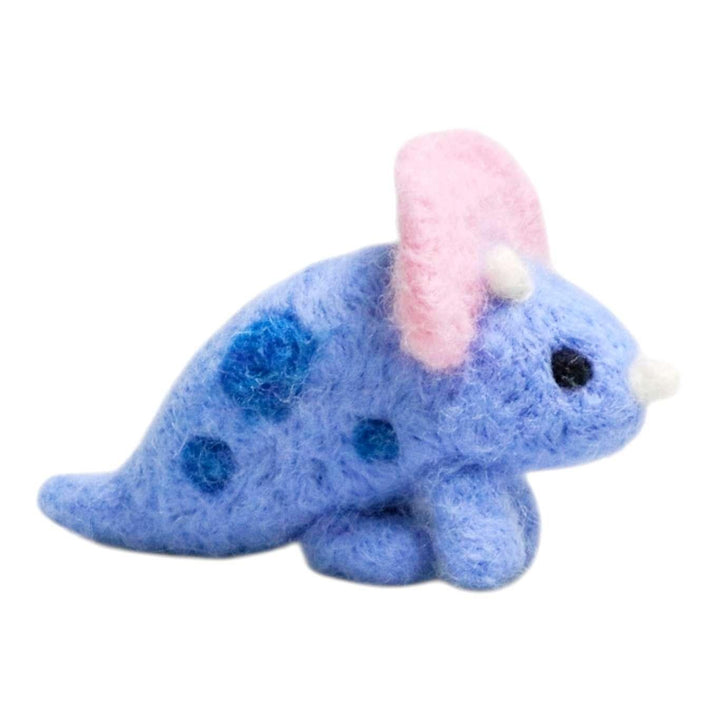 DIY Kit - Needle Felting - Triceratops by Benzie Design