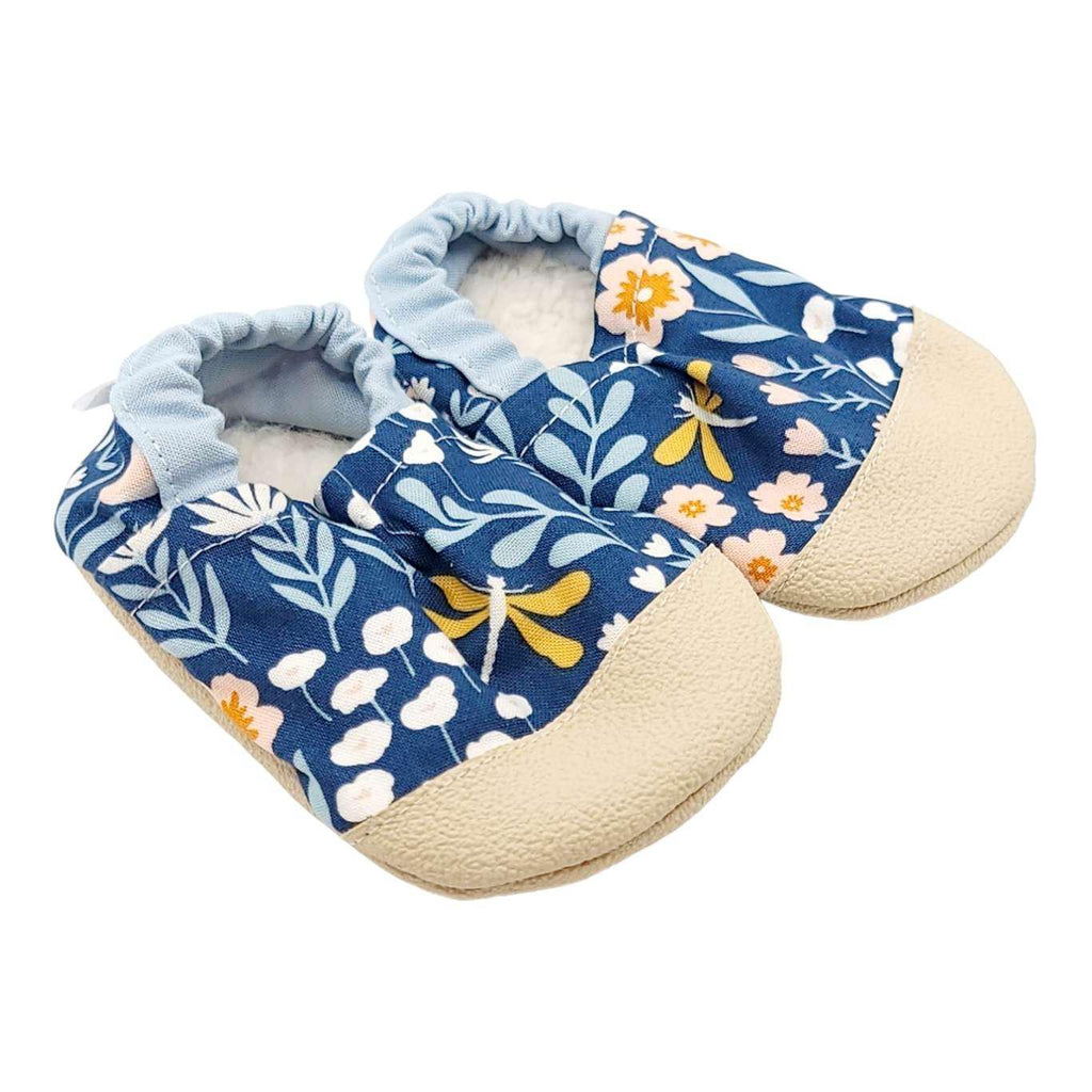 Baby Shoes - Dragonfly Lake (0-6mo or 6-12mo) by This Brave Journey