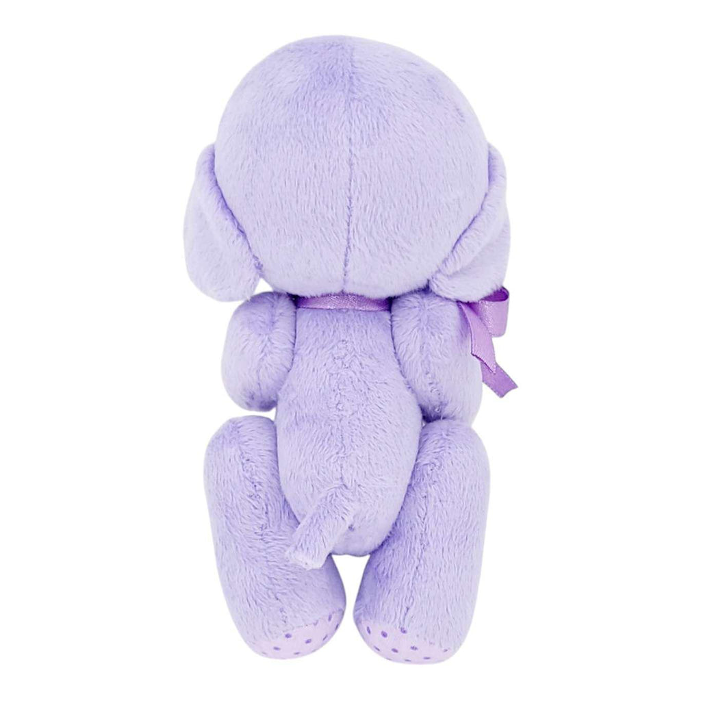 Plush - Violet Elephant with Polka Dot and Flower by Frank and Bubby