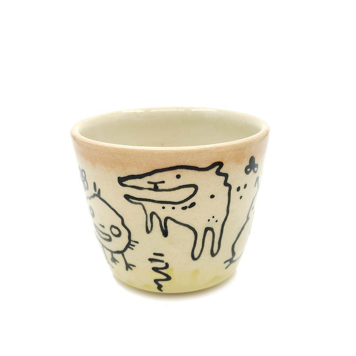 Cup - 6oz - Doodle Cup (Assorted OOAK* Styles) by Dwadlings