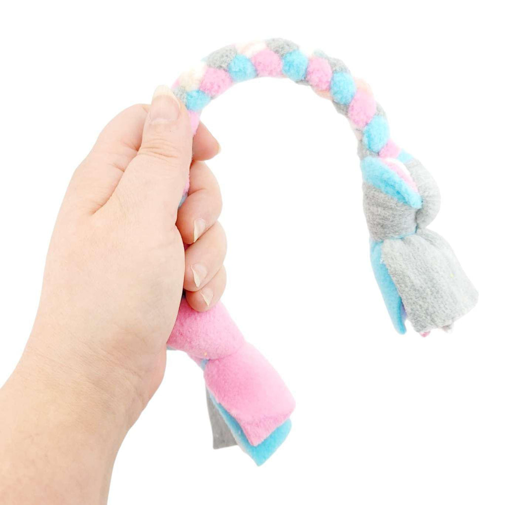 Pet Toy - Braided Tug Toy (Asst Color Combos) by Superb Snuffles