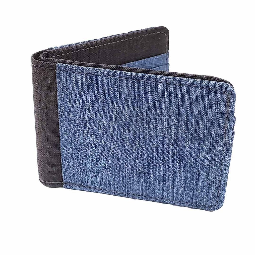 Bifold Wallets - Gray Canvas Fabric (Assorted Colors) Vegan by Hold Supply Company
