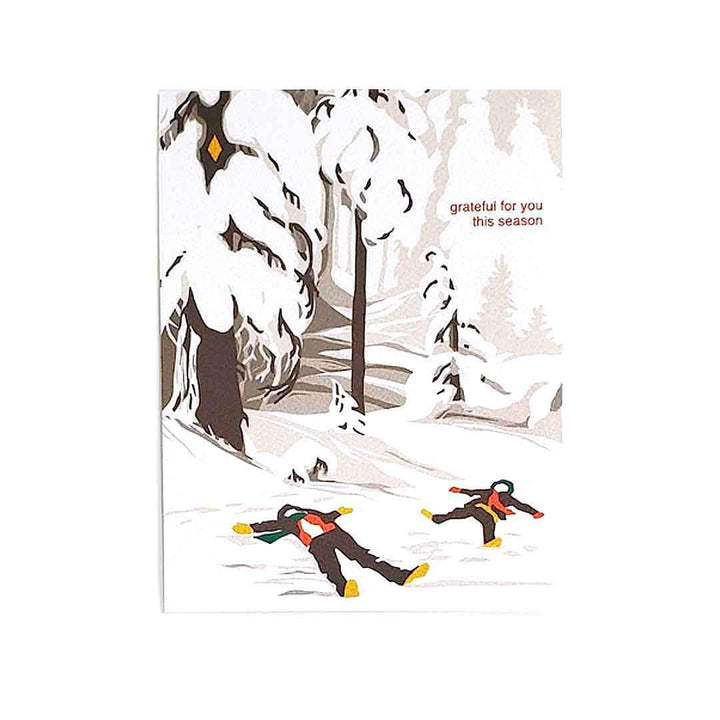 Card - Holiday - Grateful for You This Holiday by Little Green