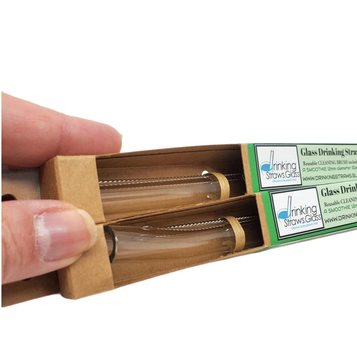 Straws - Single - Smoothie Straws (Straight or Bent) by DrinkingStraws.Glass