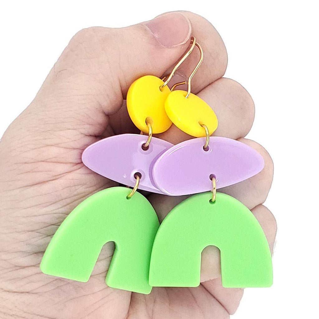 Earrings - Chubby Arch (Garden Party) by Chubby Bunny