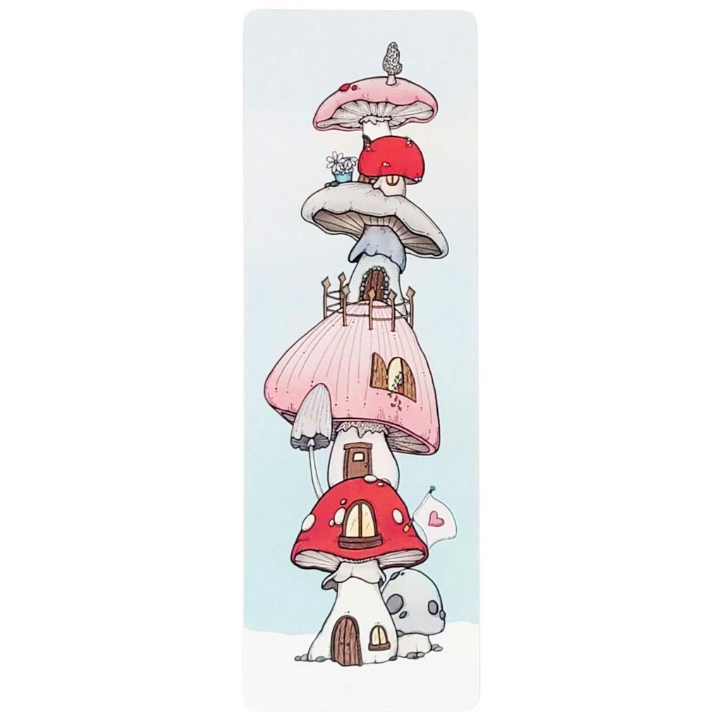 Bookmark - Mushroom Apartment Bookmark by World of Whimm