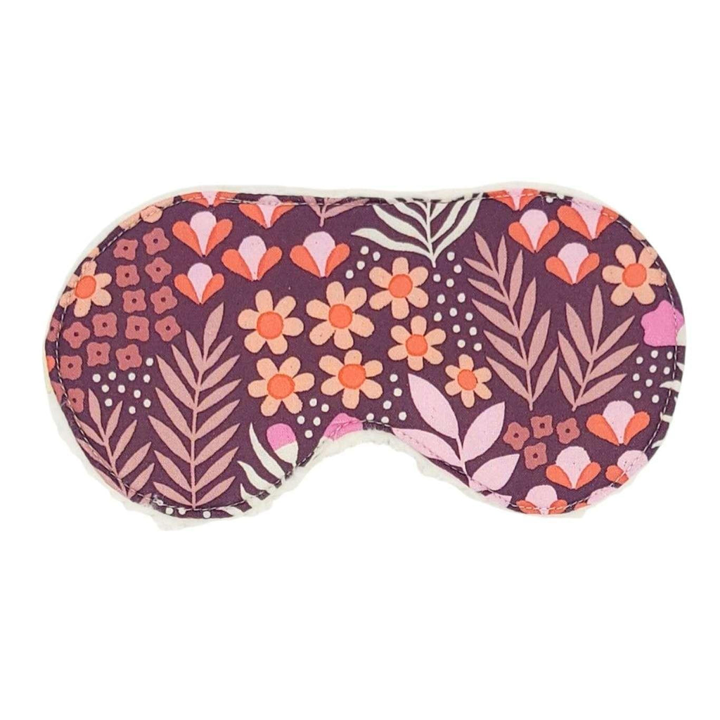 Sleep Mask - Heather + Bloom (Cream Sherpa) by Little Man Originals