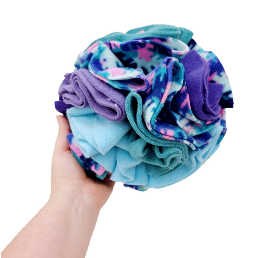 Pet Toy - 10 in - Large Snuffle Ball (Asst Color Combos) by Superb Snuffles