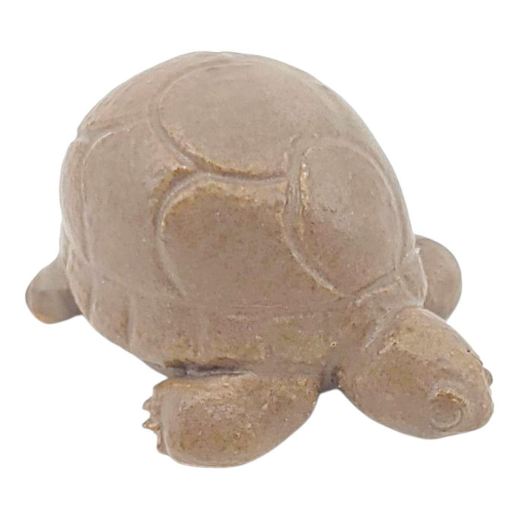 Collectible - Tea Pet Figurine (Brown Tortoise) by Mist Ceramics