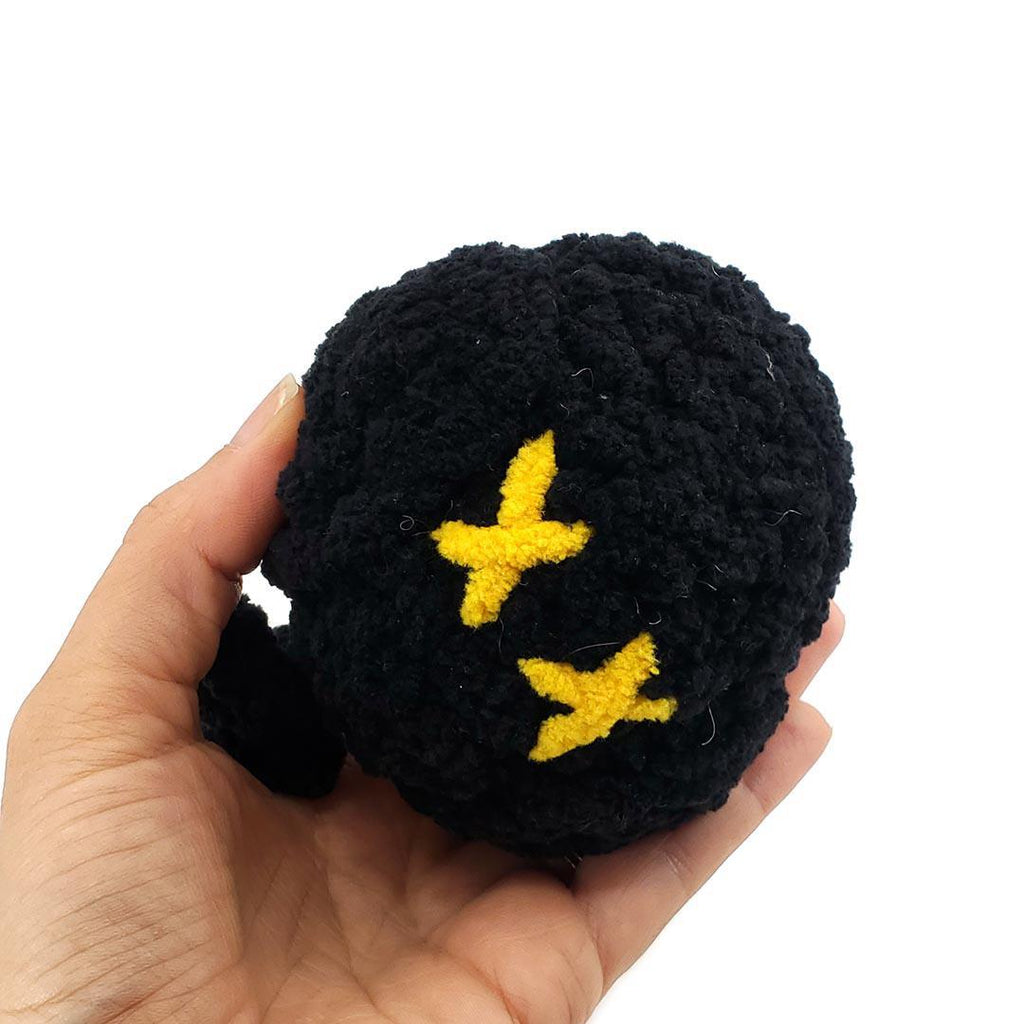 Plush Toy - Lil’ Hen (Black) by Crittercrafts