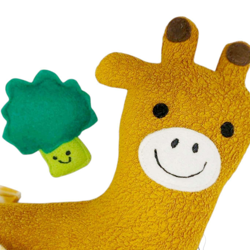 Plush - Happy Giraffe (Broccoli) by The Happy Groundhog Studio