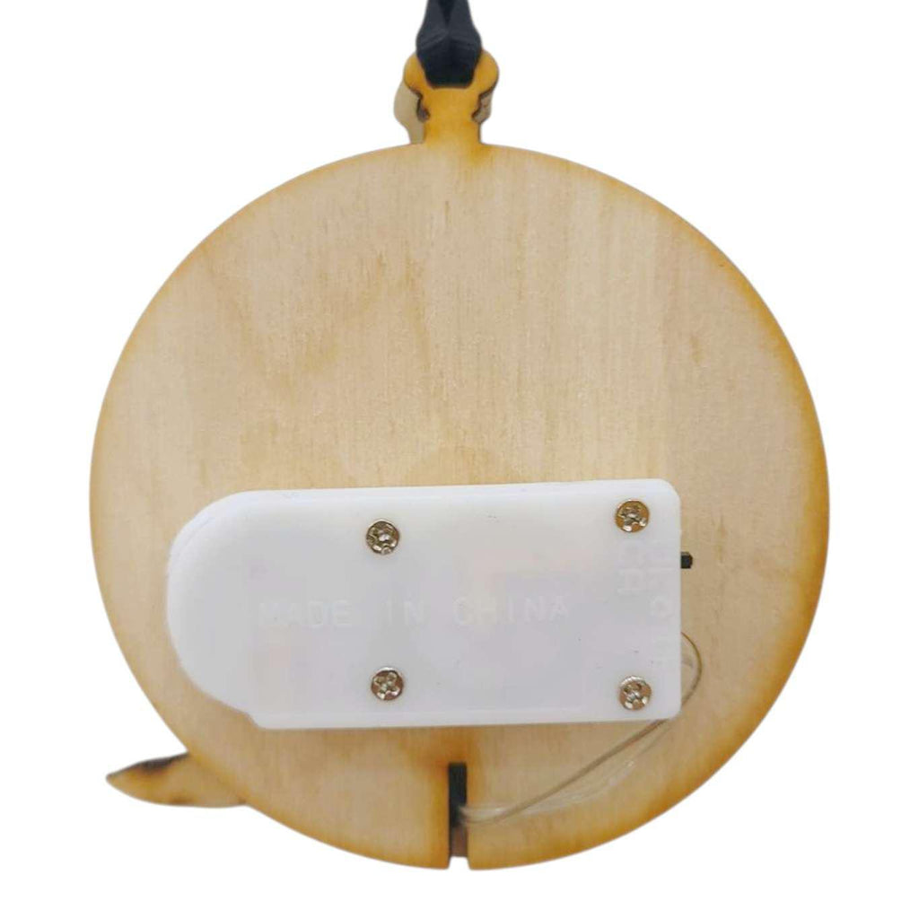 Ornament - Light Up Wood (Fox) by Squirrel Tacos Papercuts