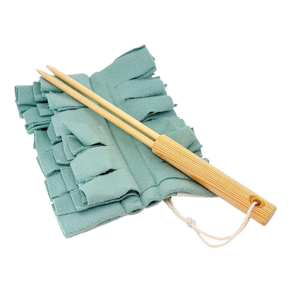 Duster - Washable Organic Cotton Fleece (Teal) by Marley’s Monsters