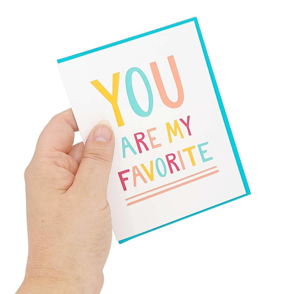 Card - Love & Friends - You Are My Favorite by Graphic Anthology