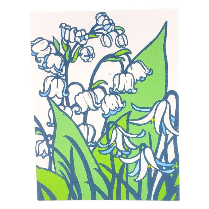 Card - All Occasion - Spring Lily of the Valley by Little Green