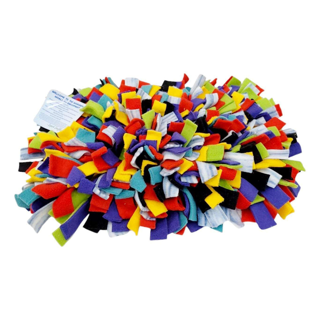 Pet Toy - 14x9 - Mini Snuffle Mat (Asst Color Combos) by Superb Snuffles