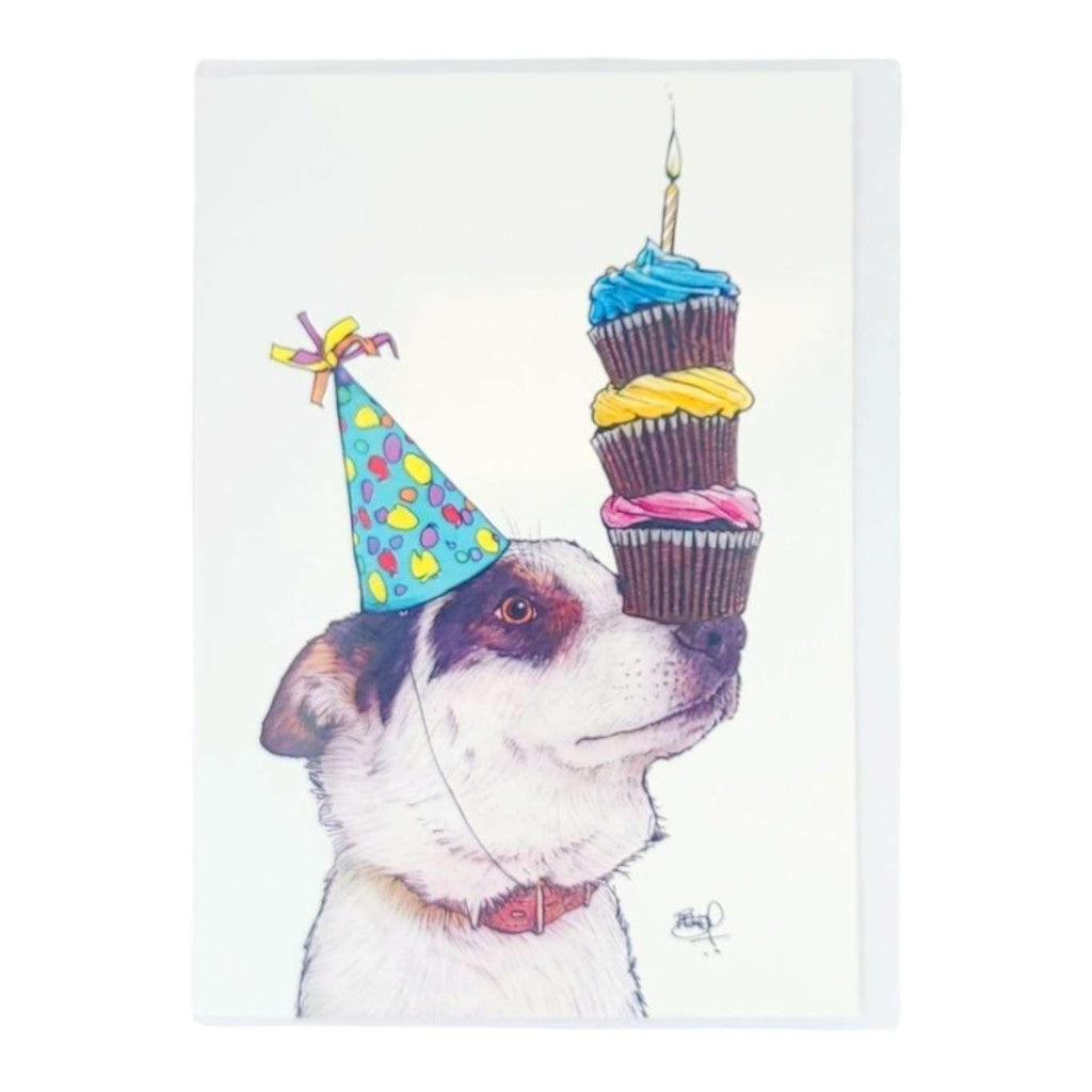 Card - Birthday - Cupcake Stack by Shawn Braley