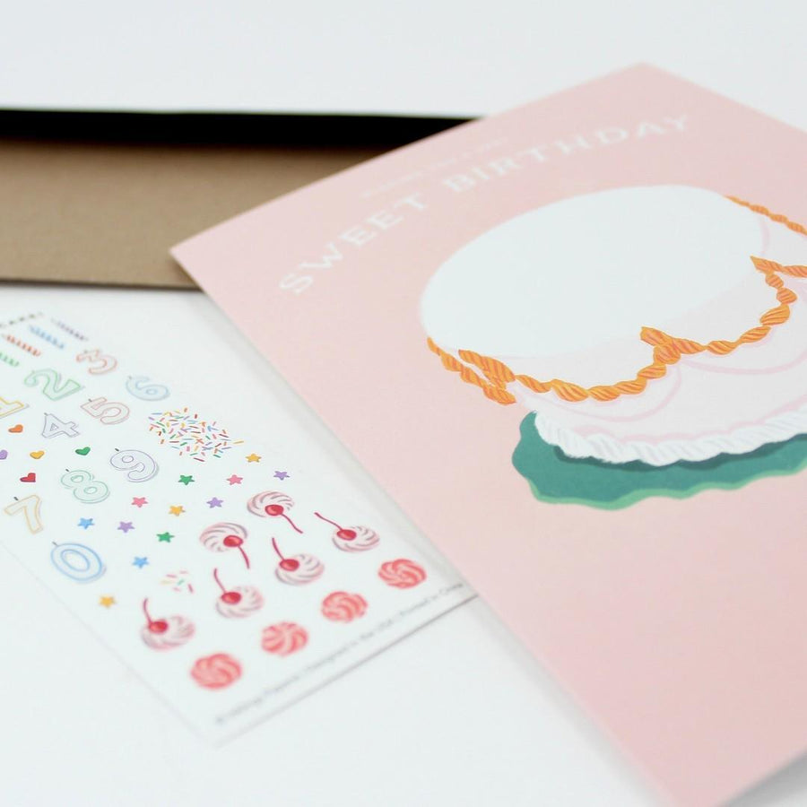 Card - Birthday - Birthday Cake by Inklings Paperie, image 4 of 4