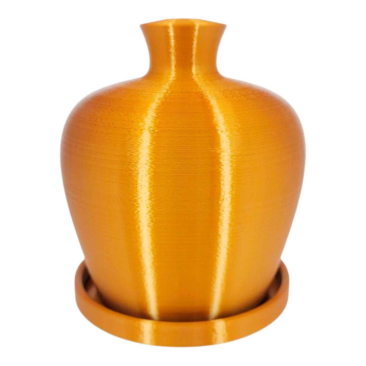 Thumb Pot - Smooth Water Bell with Drip Tray (Copper) by Rosebud Homegoods