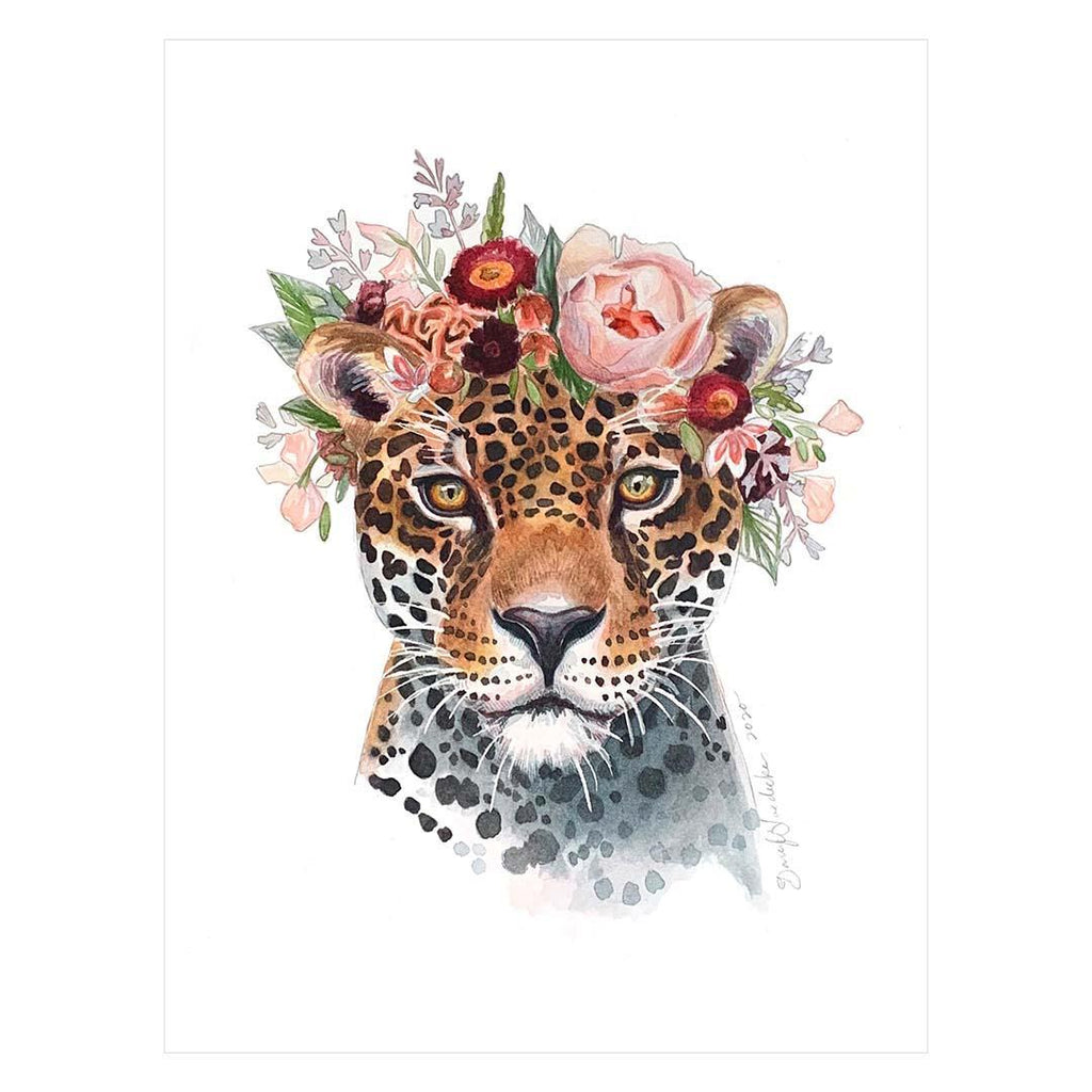 Art Print - 8x10 - Lady Jaguar by Darcy Goedecke