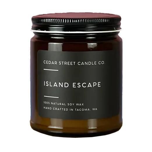Candle 7oz - Island Escape by Cedar Street Candle Co.