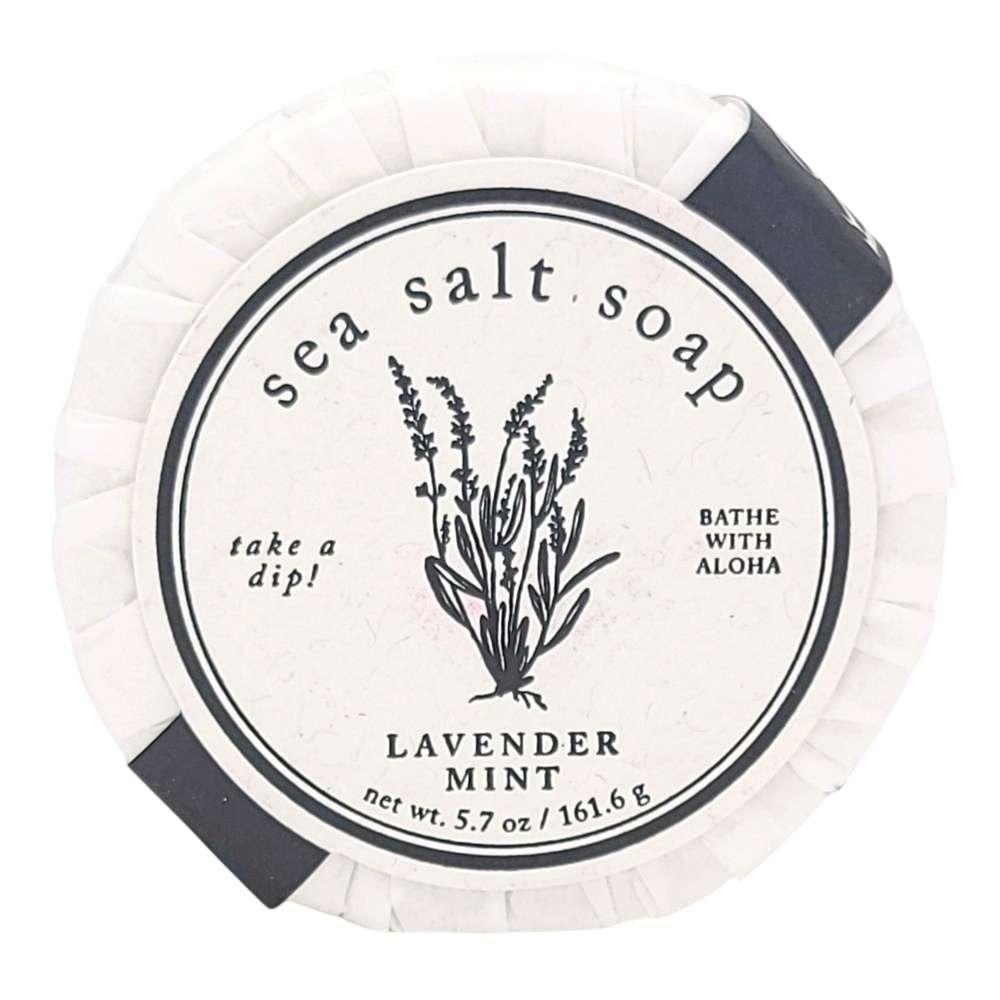 Soap 5.7oz - Lavender & Mint Sea Salt Soap by Kopa Kauai