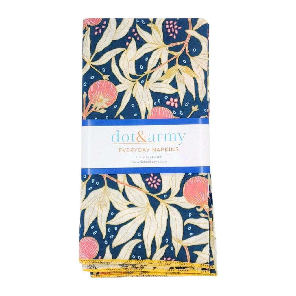 Cloth Napkins - Gooseberry (Set of 4) by Dot and Army
