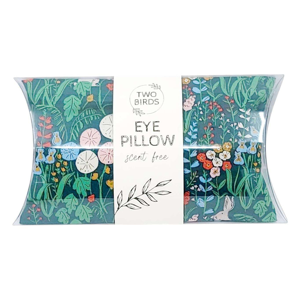 Eye Pillow - Rabbit Grove (Lavender or Scent Free) by Two Birds Eco Shop