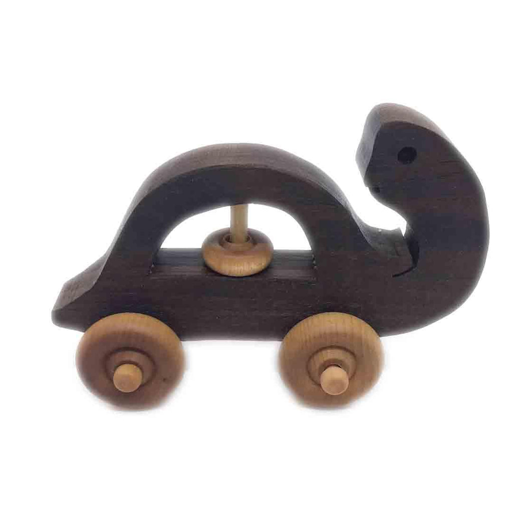 (30% Off) Wooden Rattle - Turtle Wooden Toy by Baldwin Toy Co.