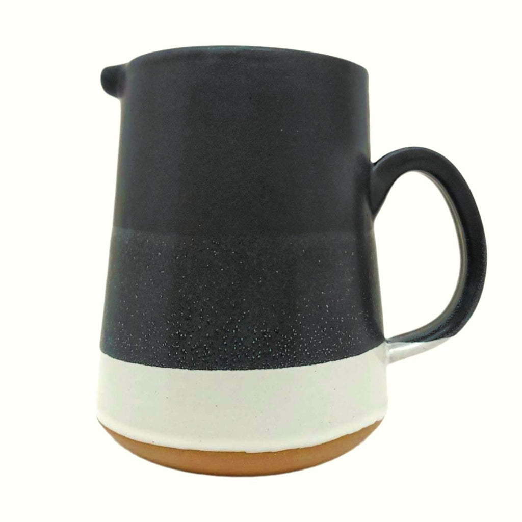 Pitcher - 28 oz - Horizon Ceramic Pitcher in Gray Gradient by Roam Ceramics