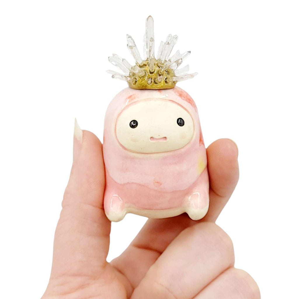 Figurine - Crystal Crown (Assorted Colors) by Ginger Drop Lab