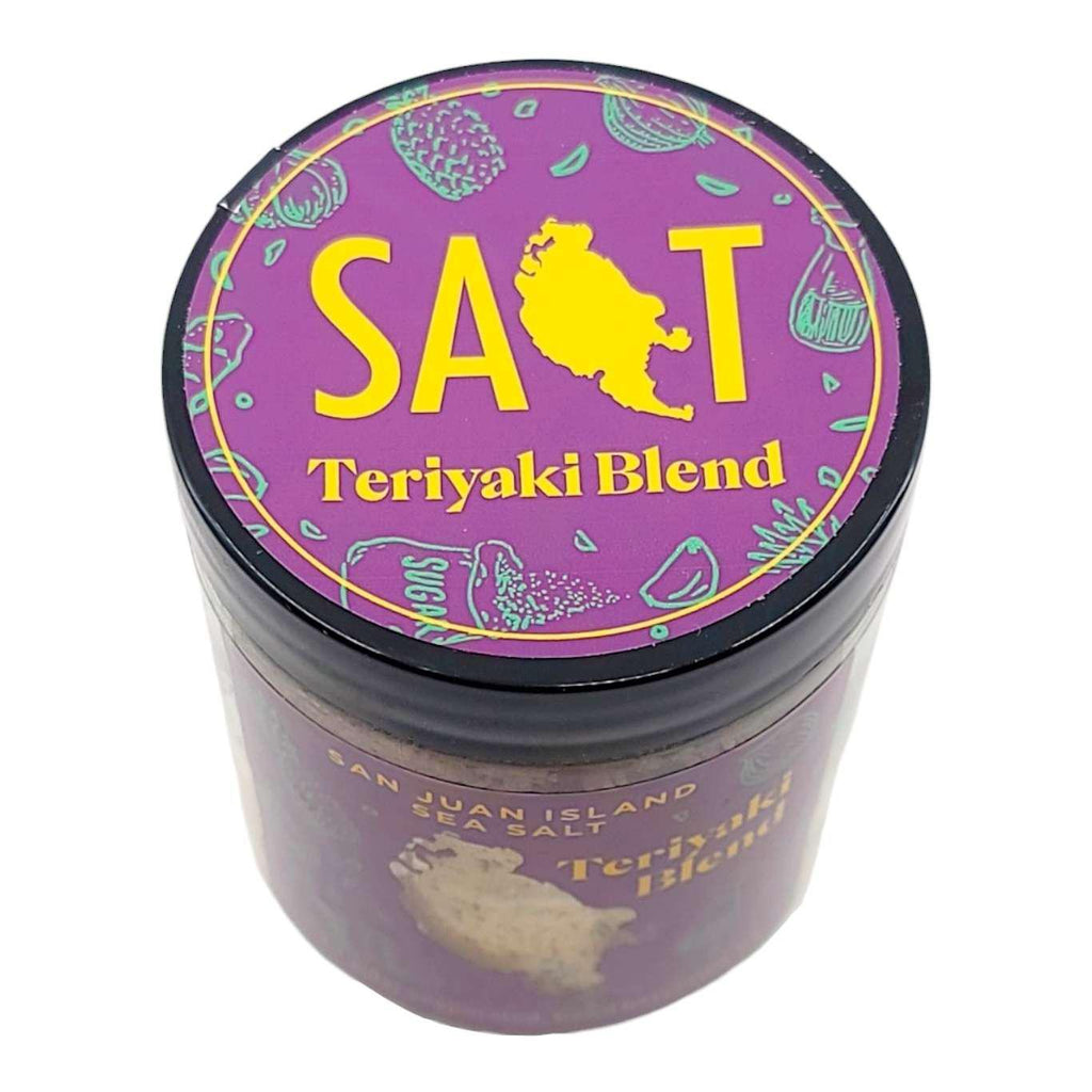 Single Jar - 4 oz - Teriyaki Seasoning Blend by San Juan Island Sea Salt