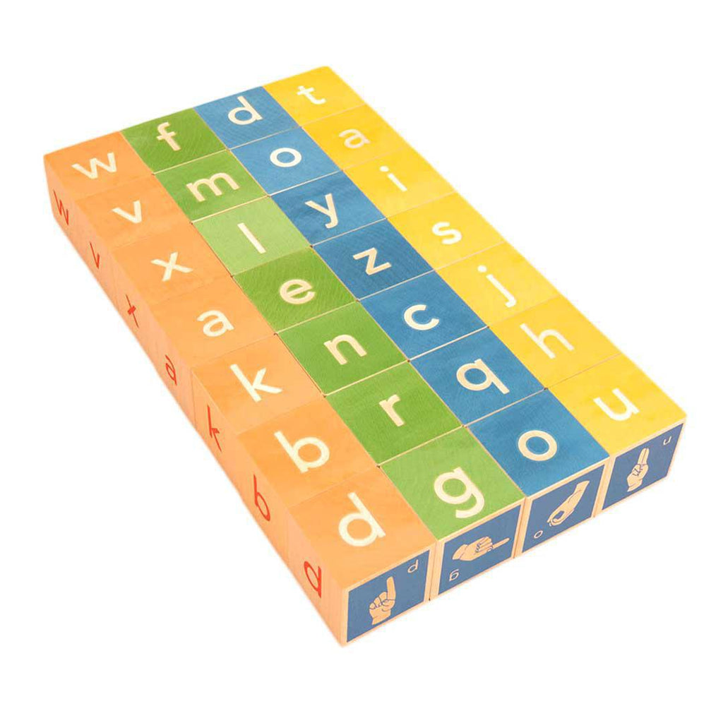 Blocks - American Sign Language (Set of 28) by Uncle Goose