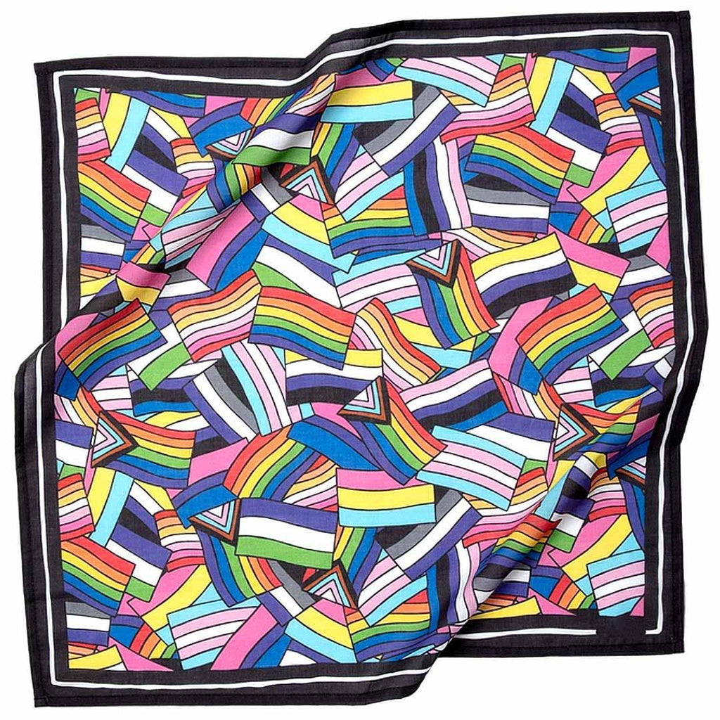 Bandana - Pride (Multicolor Flags) by Handker Bandanas