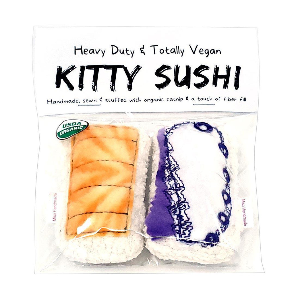 Cat Toy - Sushi (Set of 2) by Miso Handmade