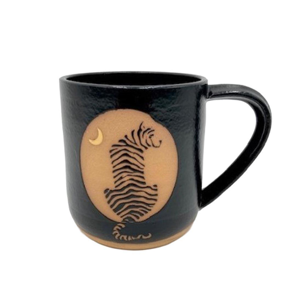 Mug - 12oz - Moon Tiger Mug by Ruby Farms Pottery