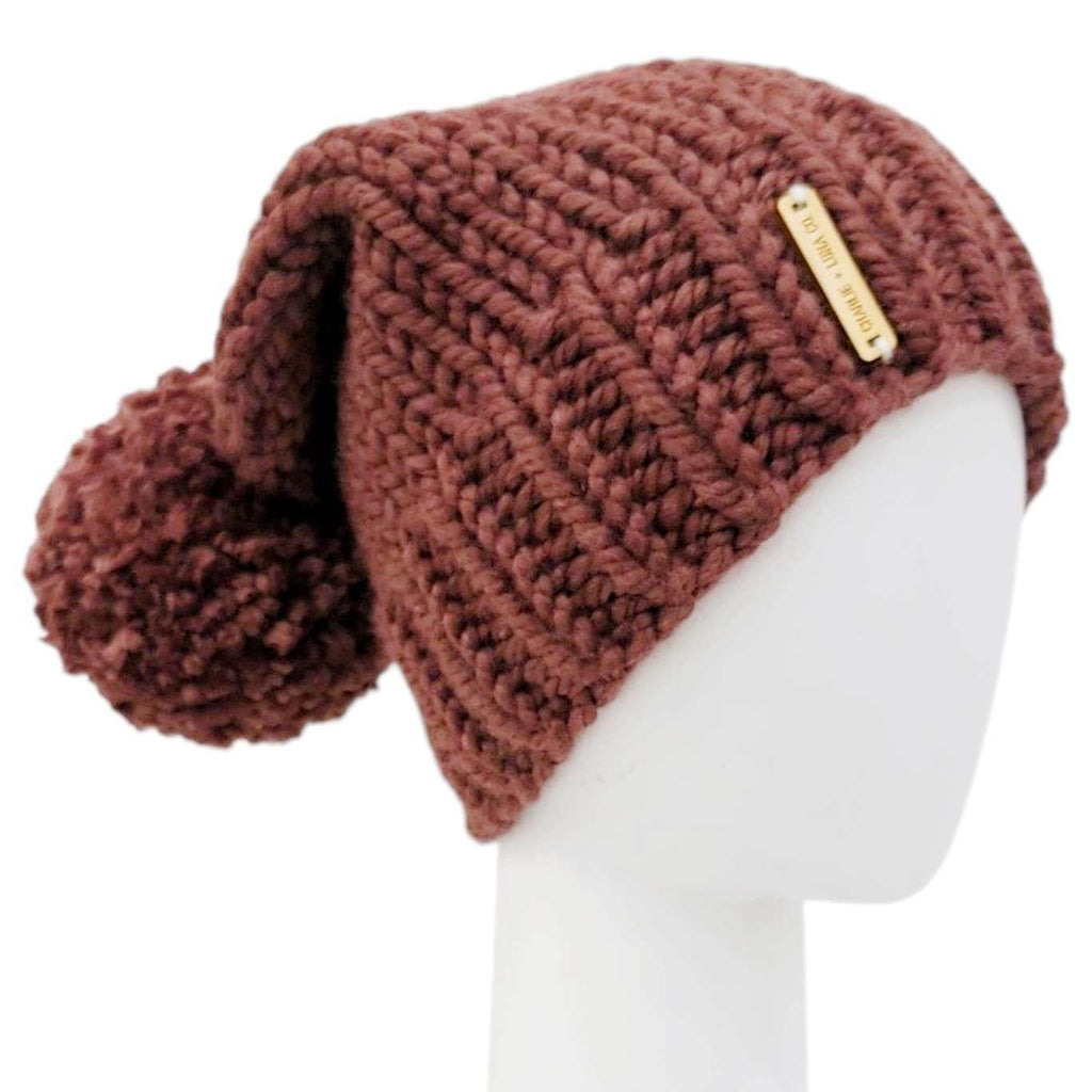 Adult Hat - The Basic Beanie (Fig) by Charlie & Luna Co.