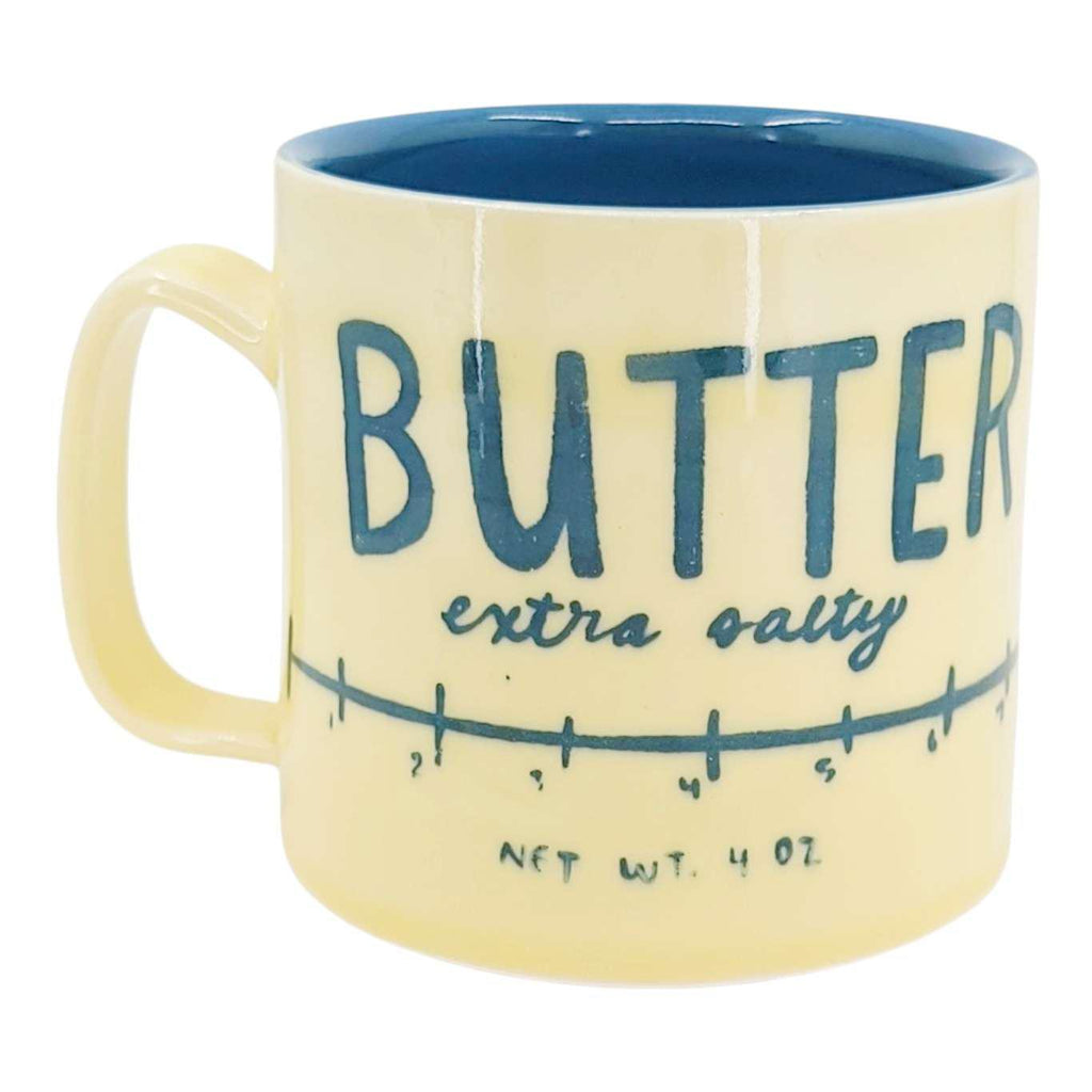 Mug - Extra Salty Butter Mug (14-16oz) by City in Bloom Ceramics
