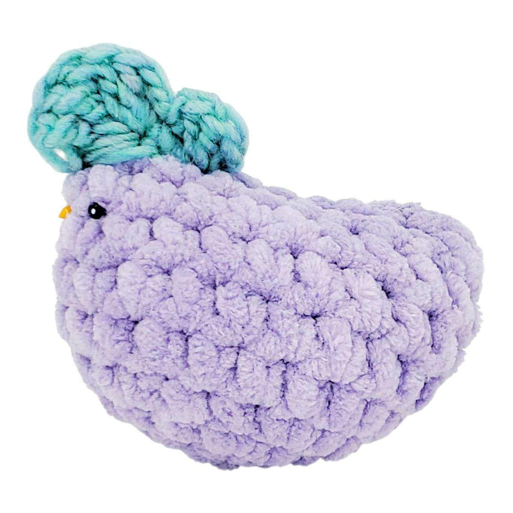 Plush Toy - Pocket Chicken (Light Purple) by Moyo Workshop