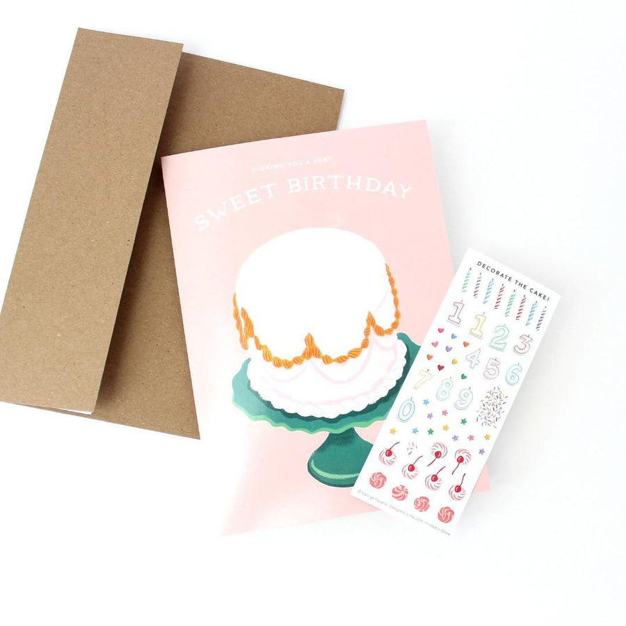 Card - Birthday - Birthday Cake by Inklings Paperie, image 2 of 4