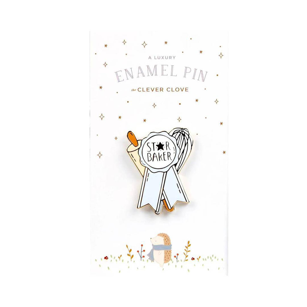 Enamel Pin - Star Baker Ribbon by The Clever Clove