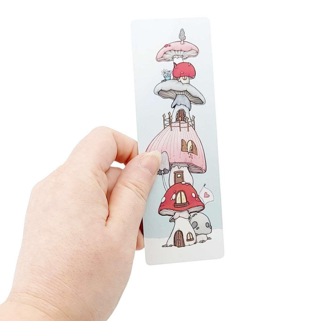 Bookmark - Mushroom Apartment Bookmark by World of Whimm